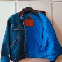 Giubbino Jeans Ferrè vintage imbottito