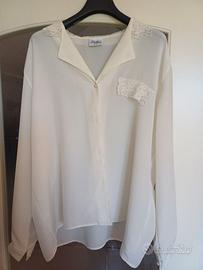 Camicetta elegante con pizzo