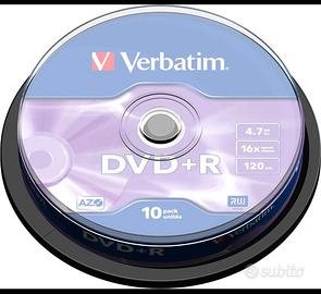 Dvd+r verbatim