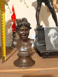 Bronzo firmato Gemito opera antica