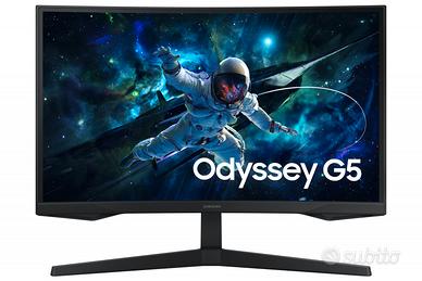 Monitor Gaming Odyssey G5 - G55C da 27'' QHD Curvo