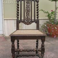 Sedie francesi fine '800