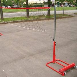IMPIANTO VOLLEY PER ESTERNI TRASPORTABILE