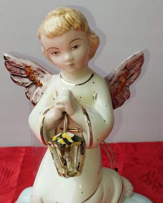 Angioletto in ceramica S.C.A.T con lucciola