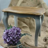 🌿 Piccolo tavolino in legno stile Shabby Chic