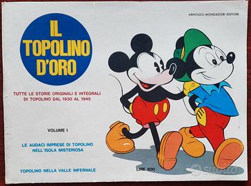 Serie completa dei 33 fumetti "Il Topolino d'Oro"