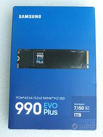 Samsung SSD 990 EVO Plus – 1 TB - NVMe M.2 - NUOVO