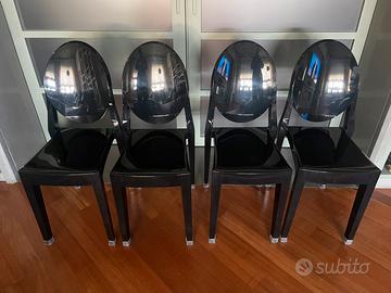 Sedie Victoria Ghost di Kartell