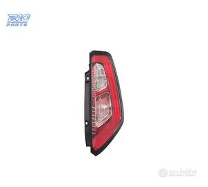 FANALE DESTRO FIAT PUNTO EVO 09-11 LED CERCHIO NER