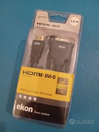 EKON cavo adattatore video NUOVO