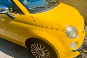 Fiat 500 1.2 lounge giallo