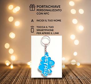 Portachiavi NFC personalizzato 