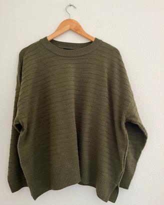 Maglione verde  donna - Taglia L ONLY