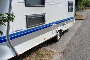 Roulotte hobby 495 excellette easy 5 posti letto