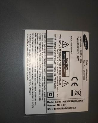 televisore Samsung UA32F400AW