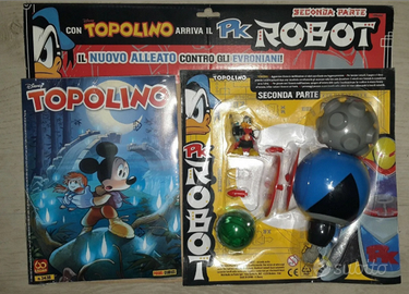 Topolino PK Robot 3437 3438 sigillato nuovo