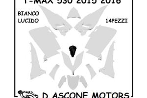 KIT CARENE TMAX 530 2015 2016 BIANCO LUCIDO