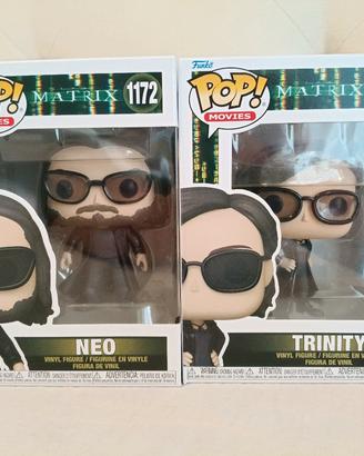 Funko Pop NEO e TRINITY insieme 