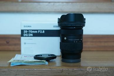 Sigma 28 70mm f. 2.8 dg - dn per Sony full frame F