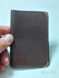 Vetta custodia Vintage porta garanzia e documenti 