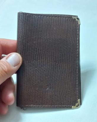 Vetta custodia Vintage porta garanzia e documenti 