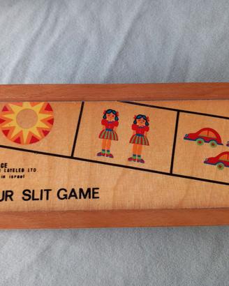 Domino completo formato da 50 tessere in legno