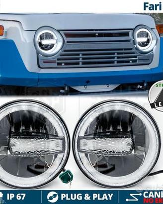 FARI LED Per LAND CRUISER J50 Angel Eyes OMOLOGATI