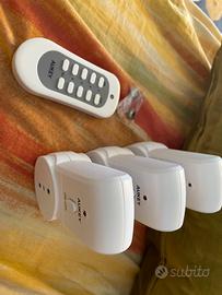 N.3 Prese domotiche wireless Aukey con telecomando