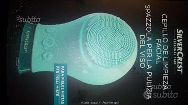 Spazzola pulizia viso piu'massaggio