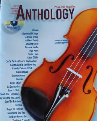 spartiti musicali con CD antology