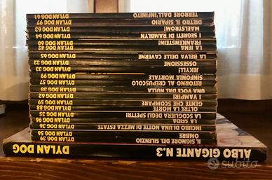 20 giornali Dylan Dog più uno albo gigante