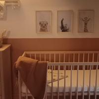 Culla Ikea sniglar + materasso + coprimaterasso