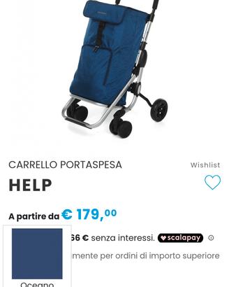 II carrello portaspesa Foppapedretti 