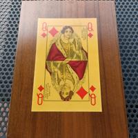 scatola vintage carte da gioco