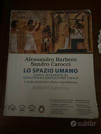 LO SPAZIO UMANO 1                  editore Laterza