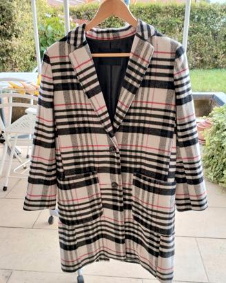 Cappotto Giaccone in lana stile Burberry