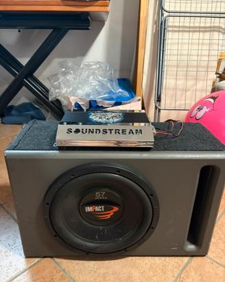Subwoofer impact 57series + amplificatore