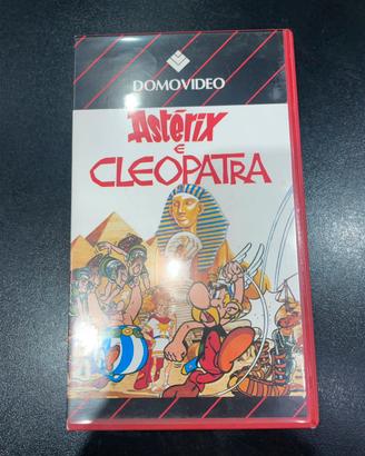 Domovideo VHS Asterix e Cleopatra con sigillo