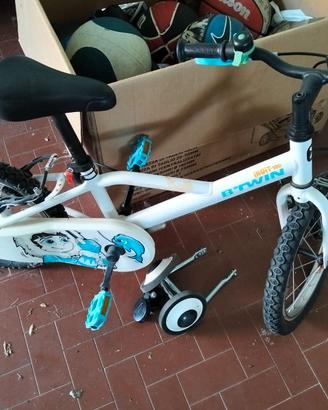Bicicletta 14 pollici decathlon BTWI