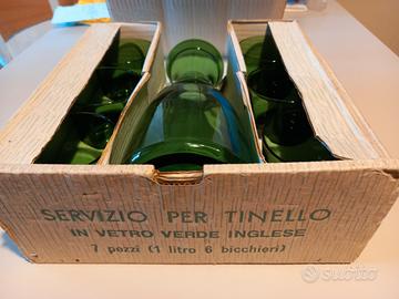 SET BICCHIERI - TOVAGLIE "linea verde"