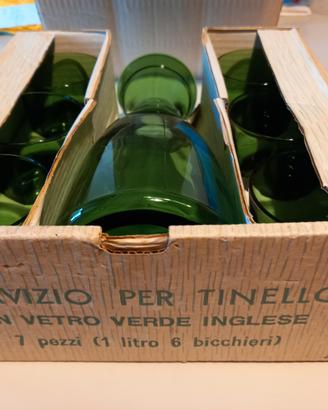 SET BICCHIERI - TOVAGLIE "linea verde"