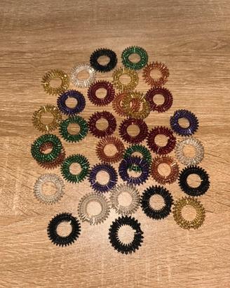 Set di Anelli per Massaggio Dita e Acupressione