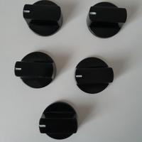 5 Manopole Piano Cottura 6mm Attacco D