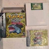 Pokemon Leaf Green Gba Usa