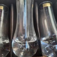 Bicchieri vintage in cristallo al piombo