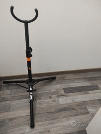 quiklok supporto stand sax sassofono baritono