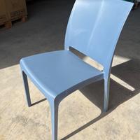 Sedie da esterno in polipropilene