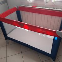 seggiolone e lettino da campeggio 