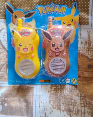 Pokémon Walkie Talkie Pikachu & Eevee
