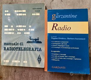 2 libri su radio e telegrafia